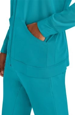 Men's Michael Zip Front Solid Scrub Jacket -Medical Nurse Clothing Shop 6 hh 5590 650