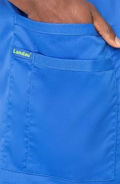 Men's Knit Collar Snap Front Solid Scrub Jacket 13 Men's Knit Collar Snap Front Solid Scrub Jacket -Medical Nurse Clothing Shop 6 ln 3170 650