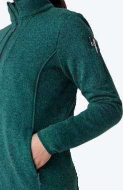 Women's Strata Full-Zip 5-Pocket Fleece Jacket -Medical Nurse Clothing Shop 6 md sj12103 650