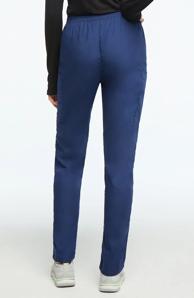 Clearance Women's Scrubs Elastic Waist Utility Scrub Pants 9 Clearance Women's Scrubs Elastic Waist Utility Scrub Pants - Image 7