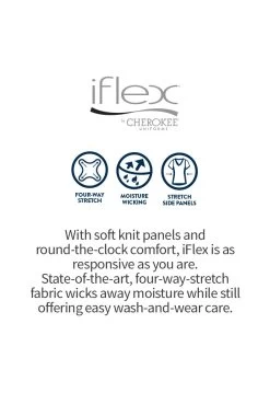 Cherokee Women's V-Neck Knit Back Solid Scrub Top & Knit Waistband Pull On Scrub P 9 Cherokee Women's V-Neck Knit Back Solid Scrub Top & Knit Waistband Pull On Scrub P -Medical Nurse Clothing Shop 7 ck ckset02 650