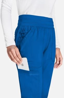 Women's V-Neck Solid Scrub Top & Tapered Jogger Scrub Pant Set -Medical Nurse Clothing Shop 7 ck wwset04 650