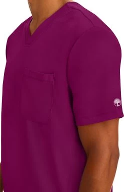 Men's Mason Solid Scrub Top 15 Men's Mason Solid Scrub Top -Medical Nurse Clothing Shop 7 hh 2591 650