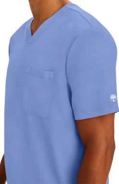 Clearance Men's Mason Solid Scrub Top -Medical Nurse Clothing Shop 7 hh 2591 clearance 650