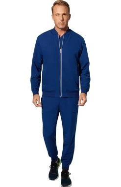 Men's Samuel Zip Up Bomber Jacket -Medical Nurse Clothing Shop 7 hh 5350 650