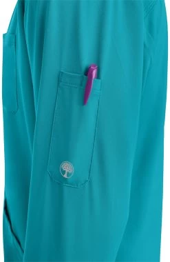 Men's Michael Zip Front Solid Scrub Jacket -Medical Nurse Clothing Shop 7 hh 5590 650
