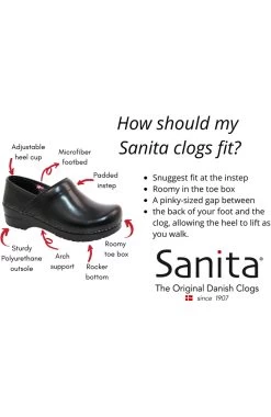 Sanita Women's Pro Patent Solid Clog -Medical Nurse Clothing Shop 7 sa propat 650
