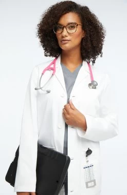 Unisex 41" Ipad Pocket Lab Coat -Medical Nurse Clothing Shop 9 ah 8004 650